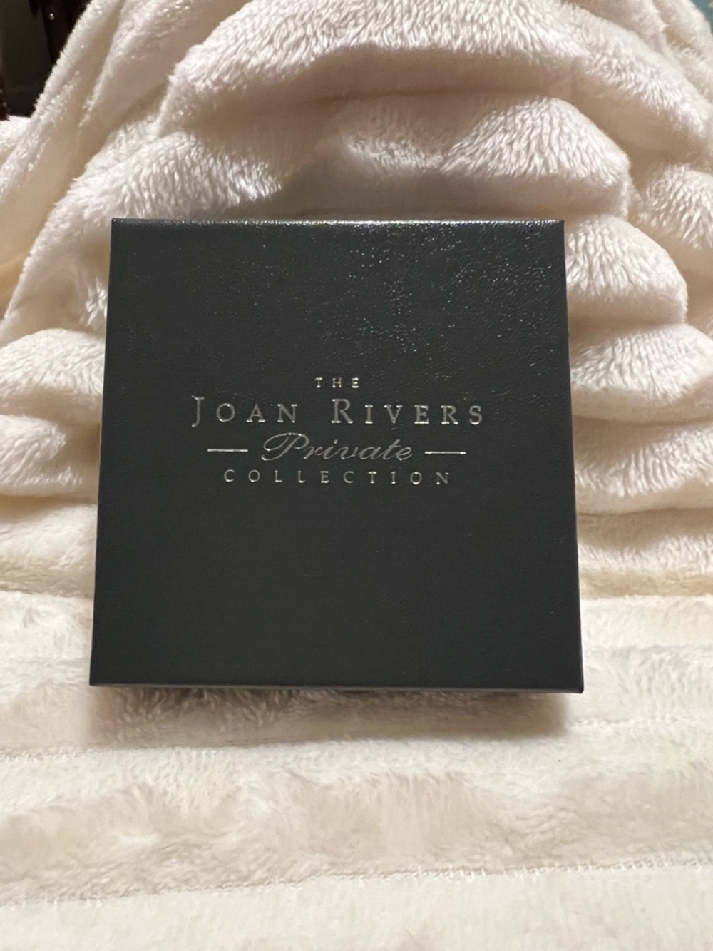 Joan Rivers Private Collection Gold Tone Link Necklace Vintage with Bag & Box - Picture 2 of 6